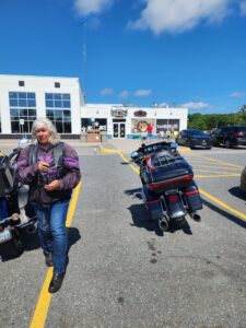 At rest stop
